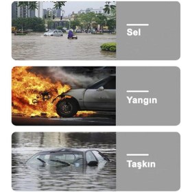 Resim Polhammobile Polham Araç Cam Kırıcı Emniyet Kemer Kesici 2in1 Araç Pencere Camı Ve Emniyet Kemeri Kesici 