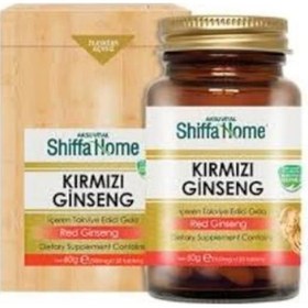 Resim Shiffa Home Kırmızı Ginseng 500 MG 120 Tablet 