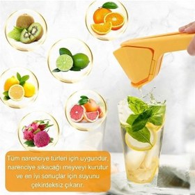 Resim Sunup Sn-29914 Pratik Katlanır Manuel Narenciye Meyve Sıkacağı 