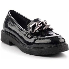 Resim Siyah Kadın Loafer Ayakkabı K01257067008 Siyah 