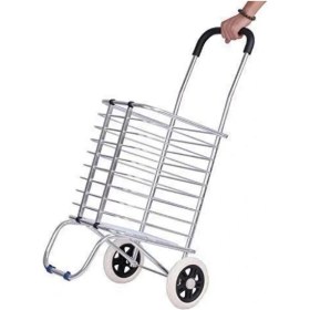 Resim K-Yonlineticaret Katlanabilir Taşınabilir Alışveriş ve Taşıma Arabası 