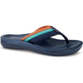 Resim Ceyo 6100-27 Anatomik Taban Erkek Parmak Arası Terlik Lacivert 40-45 Lacivert 