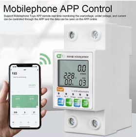 Resim Pazly Zigbee Akıllı Elektrik Sayacı: Enerji İzleme, Uzaktan Kontrol, Aşırı Akım & Gerilim Koruma, Kolay Montaj Diğer 