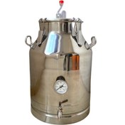 Resim 30Lt Paslanmaz Fermenter (Fermantasyon Kazanı) 