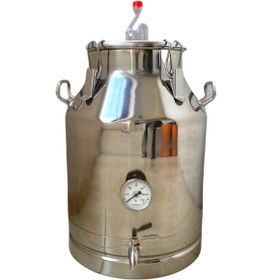 Resim 30Lt Paslanmaz Fermenter (Fermantasyon Kazanı) 