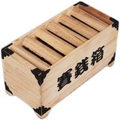 Resim Dolıty Kumbara Saklama Kabı Dıy Tasarruf Para Kavanoz Kumbarası 7cmx8cmx15cm 