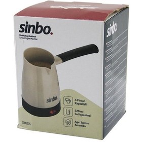 Resim Sinbo Scm-2975 Elektrikli Cezve Pls.türk Kahve Makine Çelik Gizli 
