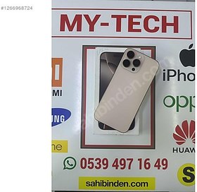 Resim Apple iPhone 16 Pro Max İkinci El YD | 256 GB | Çöl Titanyum 