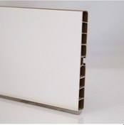 Resim Pvc Baza Profili 120 Mm Mat Beyaz 1 Boy 3,66 Metre 