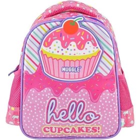Resim Muggle Anaokulu Çantası Cup Cake Pembe Mu-7075 