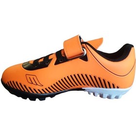 Resim M.p 1706 Çocuk Halı Saha Turuncu 26-30 Siyah - Turuncu 