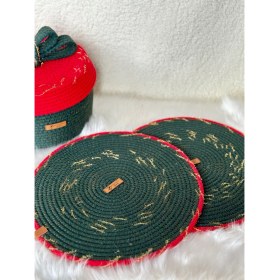 Resim Zuviel Deco 33 cm 2’li El Yapımı Yılbaşı Için Supla, Amerikan Servisi, Sunum 