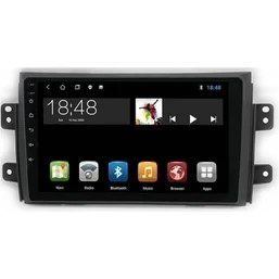 Resim Nakamichi Nakamachi Suziki Sx4 2006-2012 Android Sistem Carplay Destekli Multimedia Navigasyon Teyp 