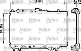 Resim RADYATÖR MAZDA 323 BG 1.6 89 94 