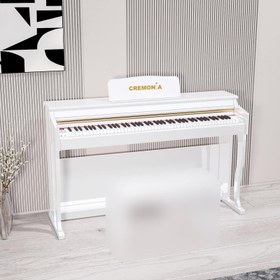 Resim Cremonia 58808 WH Dijital Piyano | 88 Tuşlu Ağırlıklı Klavye - Beyaz 