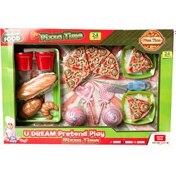 Resim Kutulu Pizza Seti 24 Parça 