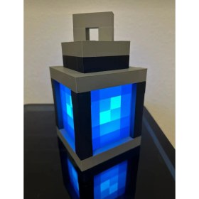 Resim Chara Minecraft Severler Için Özel Gece Lambası! 