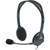 Resim logitech H111 981-000593 Stereo 3.5mm Kablolu Mikrofonlu Kulaklık 