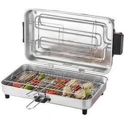 Resim Taner Mangalcı Macro Boy Elektrikli Izgara Mangal Barbekü 1300W 45X27CM 