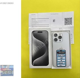 Resim Apple iPhone 15 Pro İkinci El TR | 128 GB | Beyaz 