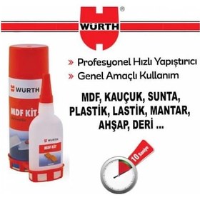 Resim Würth Hızlı Yapıştırıcı 100Gr+500Ml 