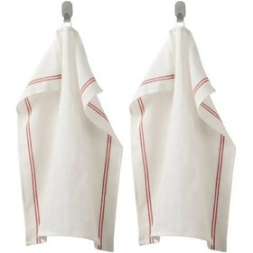 Resim Ikea Hıldegun Pamuklu Mutfak Havluları 2'l 133655387 Beyaz 