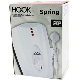 Resim SU ISITICI ELEKTRİKLİ ŞOFBEN 3 KADEMELİ - YANMAZ İÇ KABLO TAKIM 7000W 50-60HZ HK-410 (5250) 