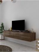 Resim Myniture Home & Living Duvara Monte Tv Sehpası Ceviz S6200-2 