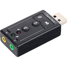 Resim OEM Usb Ses Kartı Kaliteli Usb Ses Kartı Usb Ses Kartı Usb Kulaklık Çevirici Usb Mikrofon Çevirici 