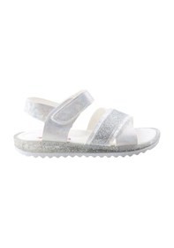Resim Arzen 4012 Simli Çapraz Bantlı Kız Çocuk Bebe Sandalet Ayakkabı 001 
