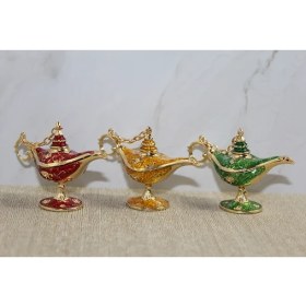 Resim Swarovski Taşlı Minik Figür - Alaaddin'in Lambası 