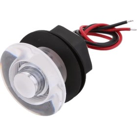 Resim Lnshop Beyaz Tekne Dalgıç Su Geçirmez Yem Tankı Nezaket Adım Merdiven Işık Lambası (Yurt Dışından) 