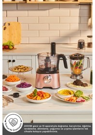 Resim Karaca Mastermaid Power 10 in1 2000 W Mutfak Robotu 