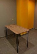 Resim AYZ DESİGNE 60×120 Metal Ayaklı Masa Mutfak Masası Çalışma Masası Bilgisayar Masası 