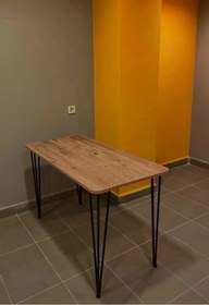 Resim AYZ DESİGNE 60×120 Metal Ayaklı Masa Mutfak Masası Çalışma Masası Bilgisayar Masası 