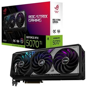 Resim Asus ROG Strix GeForce RTX 5070 Ti 16 GB OC Edition GDDR7 256 Bit Gaming Ekran Kartı 
