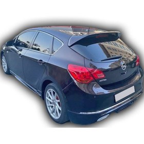 Resim Drs Tuning Astra J Uyumlu Spoiler - Piano Black 