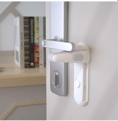 Resim Beyaz 4'lü Kapı Kolu Çocuk Emniyet Kilitleri, Geliştirilmiş Çocuk Emniyeti 