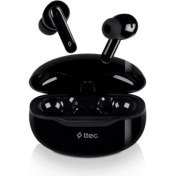 Resim Ttec BT5.3V Su Geçirmez Dokunmatik Mikrofonlu Bluetooth Kulaklık, Uzun Şarjlı Airbeat Kulaklık 