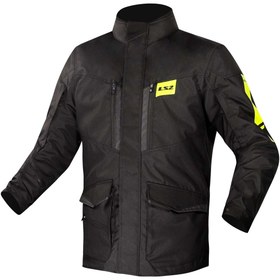 Resim LS2 METROPOLİS EVO SİYAH - NEON SARI - 5XL 