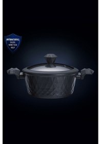 Resim Karaca Biodiamond Antibakteriyel Kulp Tencere 24 Cm 