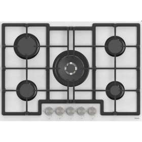 Resim Ed036 75 Cm Beyaz Ankastre Cam Ocak 