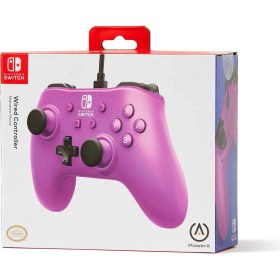 Resim Nintendo Switch Oyun Kolu Kablolu Lisanslı Grape Purple 