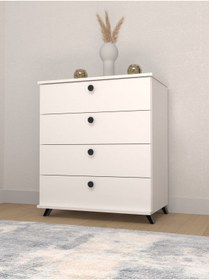 Resim BGR MOBİLYA 4 Çekmeceli Şifonyer 