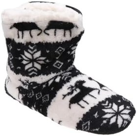 Resim ABOOFAN 1 Çift Ayak Isıtıcıları Kış Sıcak Açık Kapalı Ayakkabı Yetişkinler Terlik Mercan Polar Sıcak Bootie Kabarık Peluş Kapalı Açık Kışlık Terlik Erkekler Ve Kadınlar Eğlence 