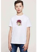 Resim Saiki Kusuo Cute Baskılı Unisex Çocuk Beyaz T-Shirt 