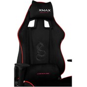 Resim Rio Pus Balerion Terletmez Kadife Kumaş Siyah Gaming Oyuncu Koltuğu -10 Siyah 