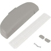 Resim Araç Güneş Gözlüğü Kutusu, Evrensel Abs Materyal, Gri Renk, Araç İçi Gözlük Saklama Kutusu 