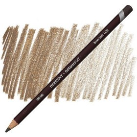 Resim Derwent Coloursoft Pencil Yumuşak Kuruboya Kalemi C630 Brown Eart 