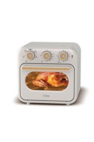 Resim Kiwi 360° Derece Dönüş Sistemli 16 Lt Geniş Kapasiteli Zamanlayıcılı Yağsız Retro Fritöz KAF-5556 